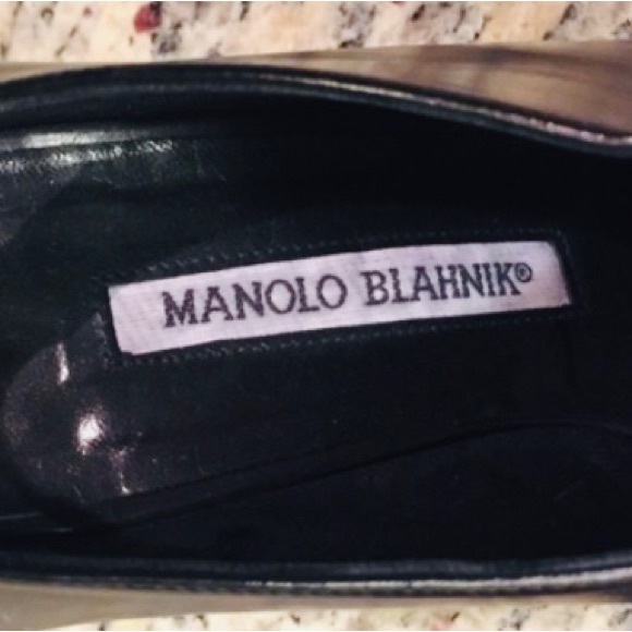 🎉HP🎉🔥 Manolo Blahnik🔥Vella Zipper Front🔥Slingback Bootie High Heels🔥 - Picture 4 of 15